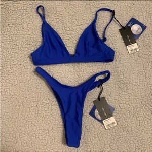 Midnight Swim Bikini Royal Blue - XS
